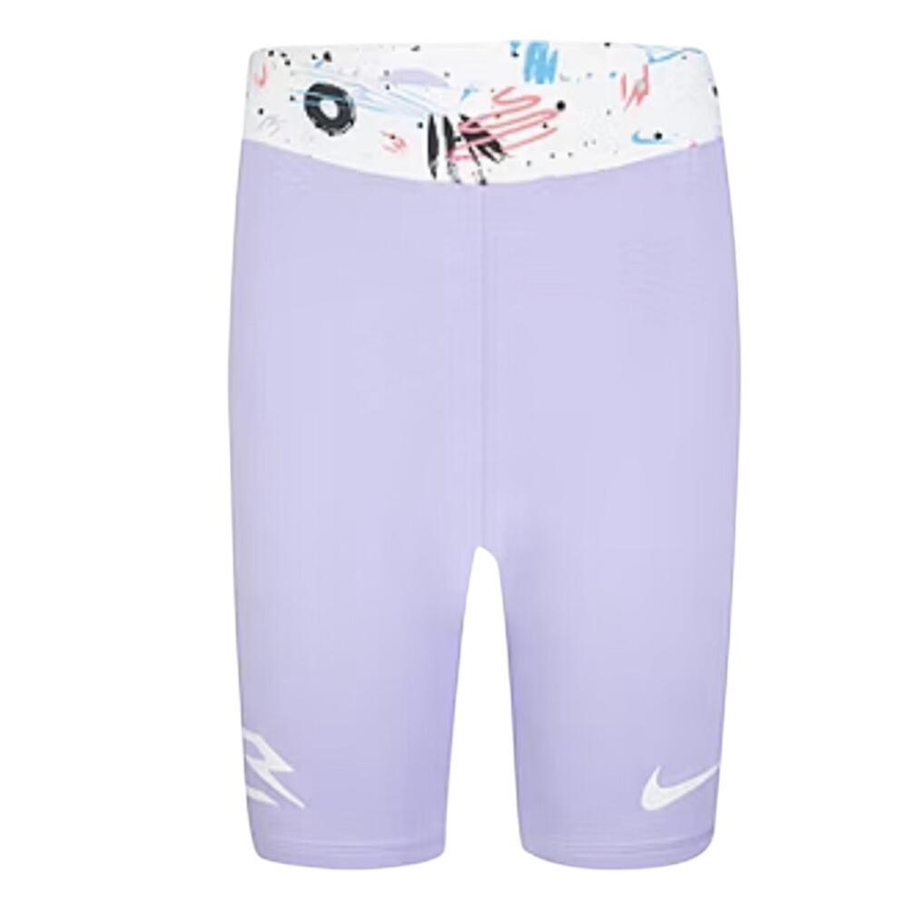 Nike 3BRAND by Russell Wilson Big Girls Stretch Fabric 3 1/2" Bike Short Size M